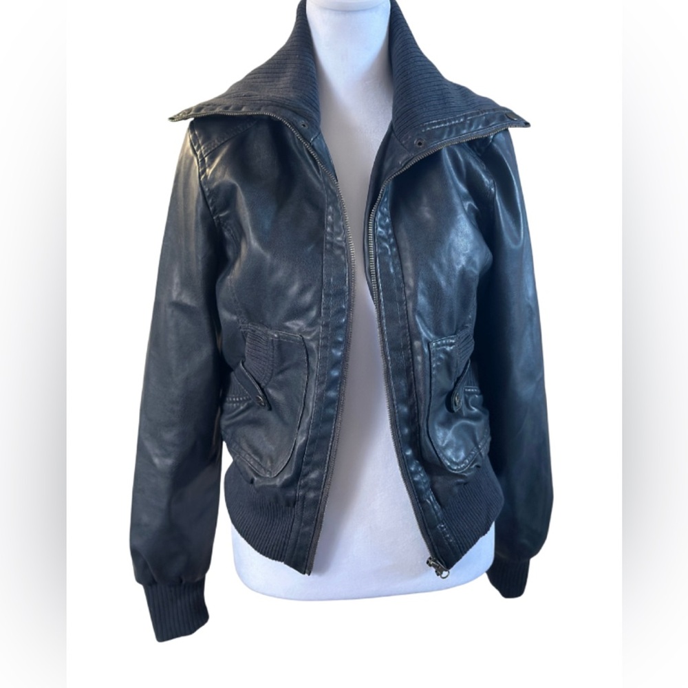 Miss London Navy/Gray Jacket